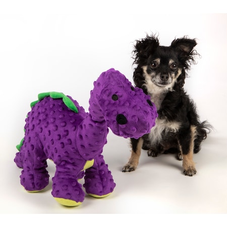 Godog DurableDurable Plush Squeaker Dog Toy, Extra Large, Purple 70567-29895-002